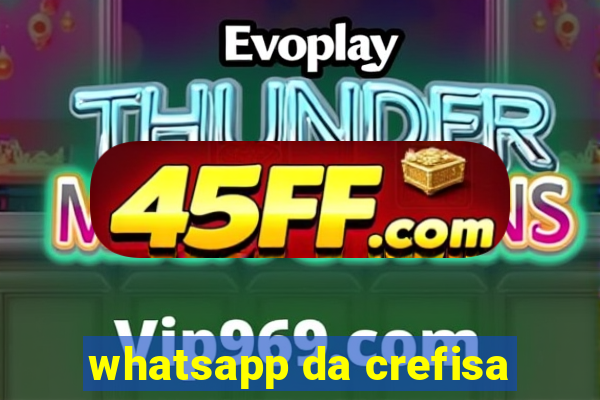 whatsapp da crefisa